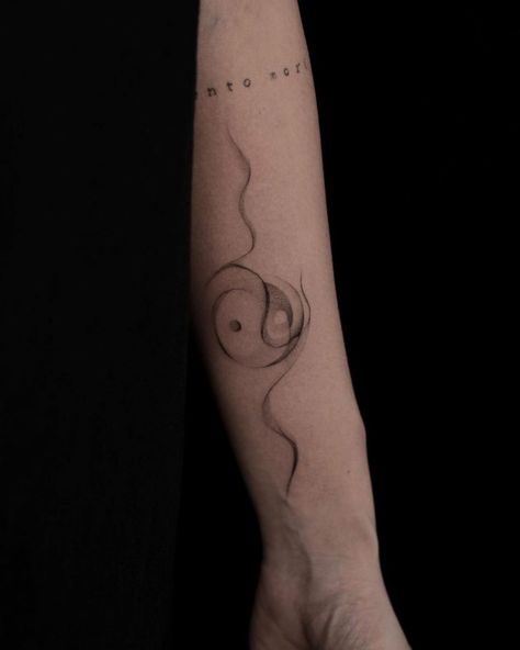 23 Spiritual Tattoos for Spiritual Beings in 2022 - Page 2 of 5 - Small Tattoos & Ideas Awakening Tattoo Ideas, Earthling Tattoo, Small Spiritual Tattoos Universe, Peaceful Tattoos Ideas Spiritual, Ethereal Tattoos For Women, Zen Tattoo For Women, Meditation Tattoos For Women, Meditation Tattoo Spirituality, Zen Tattoo Ideas