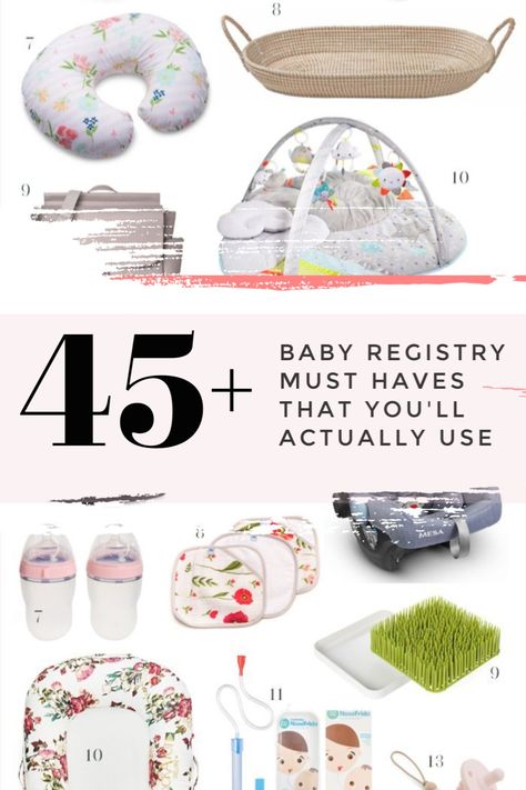 Simple Baby Registry, Baby Shower Registry List, Gender Neutral Baby Registry, Must Have Baby Registry Items, First Baby Must Haves, Baby Registry Checklist Minimalist, Baby Registry Cards, Baby Registry Checklist Printable, Target Baby Registry