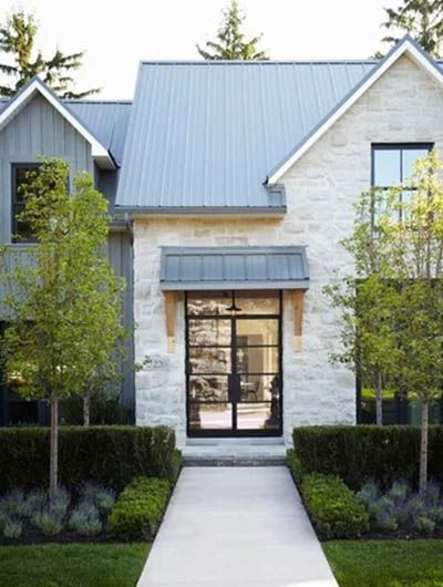 24 Board and Batten Siding Ideas | Sebring Design Build Board And Batten With Stone Exterior, Stone And Board And Batten Exterior, White Board And Batten Exterior, White Board And Batten Siding, Train House, Siding Ideas, Board And Batten Exterior, Farmhouse Exterior Design, Modern Farmhouse Home