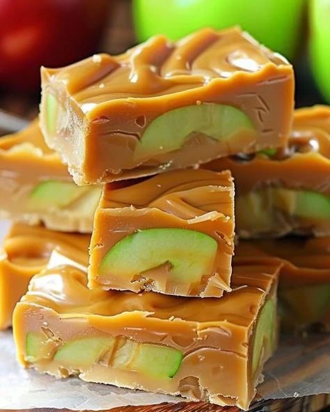 Caramel Apple Fudge Recipe: Sweet and Tangy Treat - optimal recipes Caramel Apple Fudge, Apple Fudge, Green Apple Candy, Optimal Recipes, Salted Caramel Candy, February Quotes, Candy Apple Recipe, Apple Candy, Homemade Fudge Recipes