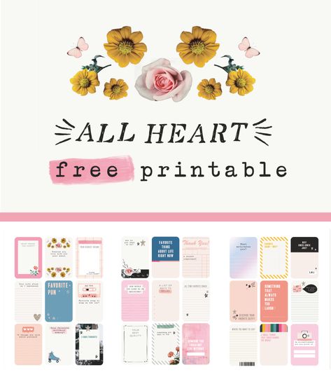 Project Life Freebies, Printable Journal Cards, Project Life Printables, Paper Decorations Diy, Project Life Scrapbook, Project Life Layouts, Paper Layout, Project Life Cards, Free Printable Stickers