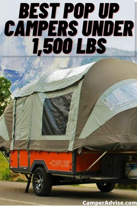 In this article, I have shared information on Best Pop Up Campers under 1,500 lbs. These pop up campers under 1500 pounds are small and the right size. Small Pop Up Campers, Best Pop Up Campers, Pop Up Campers, Camper Accessories, Lake House Food Ideas, Food Ideas Summer, Lake Food Ideas, Small Campers, Cool Campers