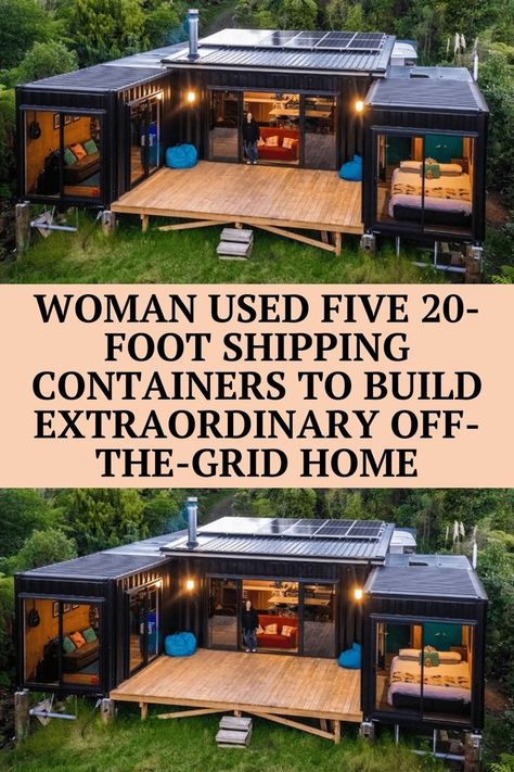 Off Grid House, Going Off The Grid, Prefab Home, Mud House, Shipping Container House Plans, Tiny House Layout, Building A Tiny House, Tiny House Inspiration, Container House Plans