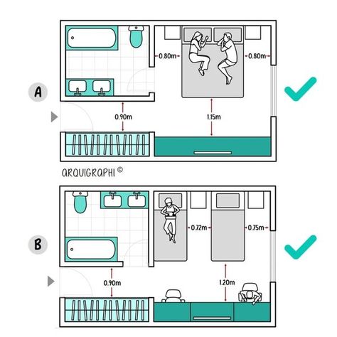 Bedroom Plan Layout, Hotel Bedroom Layout Floor Plans, Bedroom Dimensions Layout, Hotel Bedroom Plan Layout, Room Layout Bedroom, Bedroom Symbols Floor Plan, Bedroom Section Drawing Interior Design, Deluxe Suite Hotel Room Plan, Tiny Bedroom Design