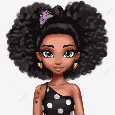 Black Barbie Art, Black Barbie Drawing, Nativity Scene Silhouette, Barbie Pool Party, Barbie Silhouette, Barbie Hairstyle, Barbie Art, Barbie Drawing, American Cartoons