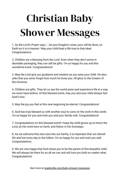 Christian Baby Shower Messages Printable Baby Shower Devotional Christian, Religious Baby Shower Ideas, Christian Baby Shower Themes, Christian Baby Shower Ideas, Baby Shower Card Message, Baby Prayers, Baby Shower Gifts For Mom, Christian Baby Shower, Baby Shower Messages