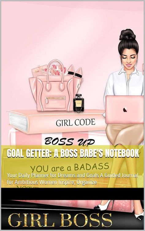 Boss Babe Journal: Your Daily Planner for Dreams and Goals! Unleash your inner boss babe with this empowering journal designed for ambitious women on the rise.   #GirlBoss #BossBabe #EntrepreneurLife #BossLife #GirlBossNotebook #WomenInBusiness #BossBabeNotebook #Productivity #Goals #PlannerAddict #NotebookGoals #StationeryAddict #Hustle #EmpoweredWomen #WorkSmart #DreamBig #MotivationMonday #Inspiration #BusinessWoman #GoalDigger #SheEO #PlannerCommunity #NotebookInspiration #WomenWhoLead Productivity Goals, Goal Getter, Goal Digger, Dreams And Goals, Ambitious Women, Boss Life, Guided Journal, Planner Addicts, Work Smarter