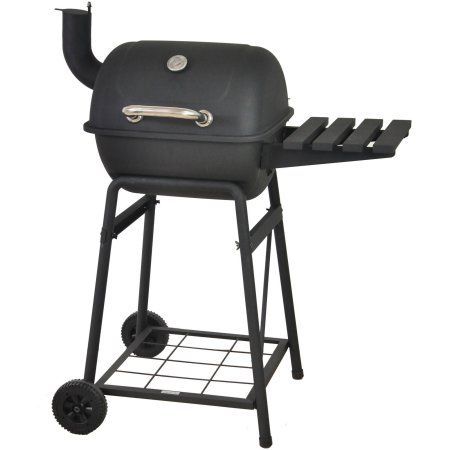 Free Shipping. Buy RevoAce 26" Mini Barrel Charcoal Grill at Walmart.com Portable Grills, Portable Charcoal Grill, Side Shelf, Barbecue Design, Outdoor Bbq Grill, Grilling Sides, Grilled Dinner, Portable Grill, Charcoal Bbq