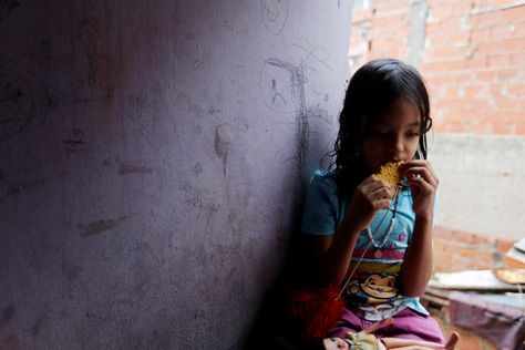 Venezuela's unrest, food scarcity take psychological toll on children Food Scarcity, Full Harvest Moon, Jesus Return, Tear Gas, Heathrow Airport, Minimum Wage, Go To Bed, Harvest Moon, Heathrow