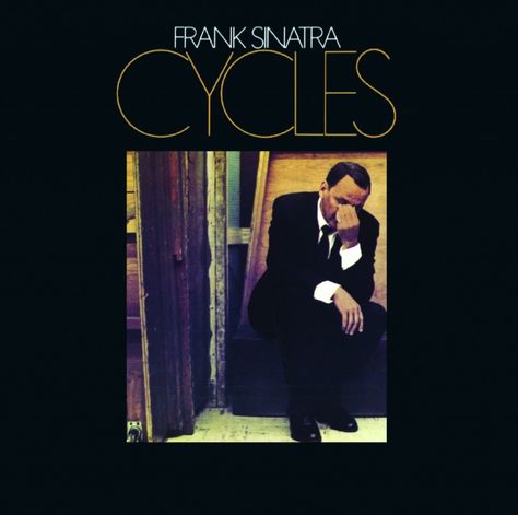 Frank Sinatra Cycles Album Cover 1968 Frank Sinatra Vinyl, Tan Background, Big Band, Lp Albums, Frank Sinatra, Lp Vinyl, Green Apple, Studio Album, Way Of Life