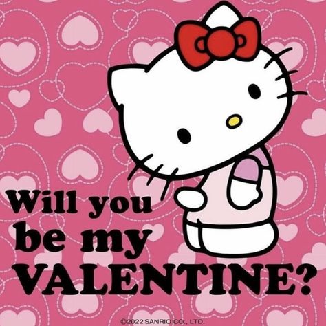 hello kitty will you be my valentine wholesome memes cute reaction images Sanrio Valentines Day, Valentines Pfp, Sanrio Valentines, Hello Kitty Valentines, Valentines Puns, Valentines Memes, Valentine Poster, Hello Kitty Themes, Hello Kitty Backgrounds