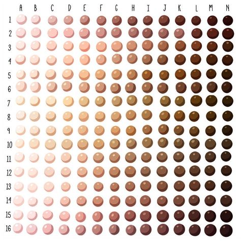 Skin Tone Chart, Skin Palette, Palette Art, Skin Color Palette, Art Help, Wow Art, Color Palette Design, Poses References, Ibis Paint