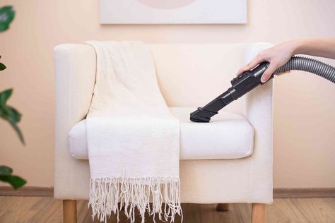 Upholstered chairs vary widely in style and fabrics but they all should be cleaned regularly. Learn how to clean upholstered chairs and remove stains. Clean Couch, Couch Upholstery, How Do You Clean, Steam Cleaner, Cleaning Guide, Remove Stains, Upholstered Chair, Pet Stains, Upholstery Cleaner