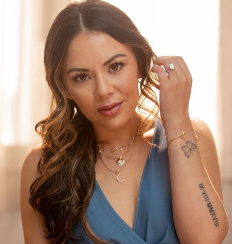 Janel Parrish, Sims 4 Cas, Pretty Little Liars, Infinity Tattoo, Triangle Tattoo, Book Club, Tattoos