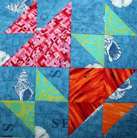 Old Fish Puzzle Block Tutorial: 52 Twisted Traditional Block Quilt Along Crab Quilt Block Patterns Free, Fish Quilts Ideas, Fish Quilt Block, Free Fish Quilt Block Pattern, Paper Pieced Fish Quilt Patterns Free, Quilt Fish Pattern, Fish Patchwork, Fish Quilt Pattern, Fish Quilt