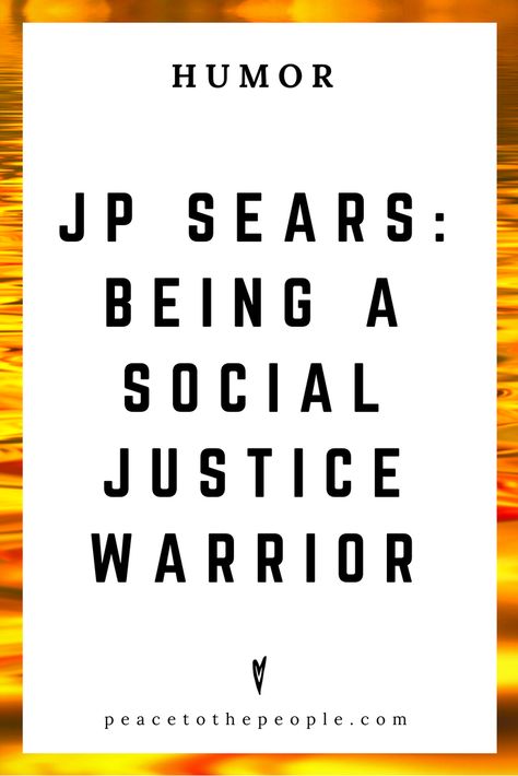 JP Sears • Being a Social Justice Warrior • Comedy • Culture • Hilarious •  LOL • Funny Videos  • Peace to the People Social Justice Warrior, Lol Funny, Quotes Thoughts, Meditation For Beginners, Mindfulness Meditation, Social Justice, Creative Writing, Feel Good Videos, Writing A Book