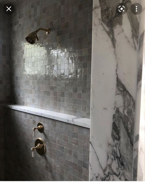 Shower Ledge, Jake Arnold, Bedroom Shelf, Cheap Bedroom Decor, Stair Remodel, Decor Eclectic, Home Remodel, Elegant Bedroom, Marble Tile