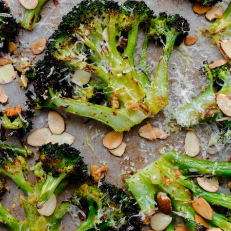 Best Roasted Broccoli, Broccoli Side Dish, Roasted Broccoli Recipe, Broccoli Crowns, Roasted Sprouts, Broccoli Recipe, Pecorino Cheese, Eat Veggies, Roasted Broccoli