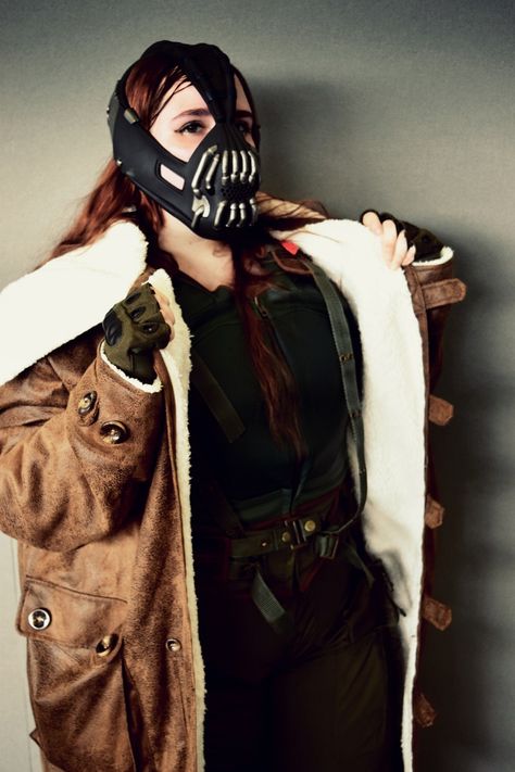 My Female Bane version, based on Tom Hardys Bane from Batman the Dark Knight Rises! Female Bane Cosplay, Bane Cosplay, Dark Knight Rises, The Dark Knight Rises, Batman The Dark Knight, The Dark Knight, Dark Knight, Amazon Finds, Dc Comics