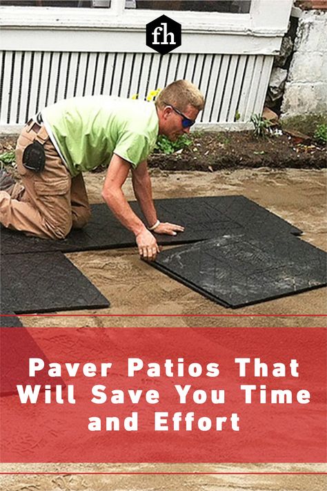 Paver Patios That Will Save You Time and Effort Easy Patio Paver Ideas, Rubber Pavers Ideas Patio, Patio Pavers Design On A Budget, 24x24 Paver Patio Ideas, Square Paver Patio Ideas, Pavestone Patio Ideas, Cheap Paver Patio Ideas, Paver Patio Ideas Layout, Pollination Garden