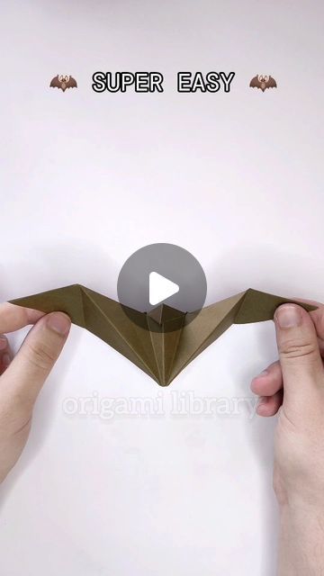 "Origami library" on YouTube on Instagram: "Origami BAT tutorial 🦇🦇
.
.
.
.
.
#bat #bats #papertutorial #papertutorials #papercrafts #origamilibrary #papercraft #halloween #halloweencostume #halloweenmakeup #halloween🎃 #halloweendecor" Bat Origami, Origami Bat, Halloween Origami, Halloween Tutorial, Origami Easy, Paper Mache, Halloween Decorations, Origami, Bat