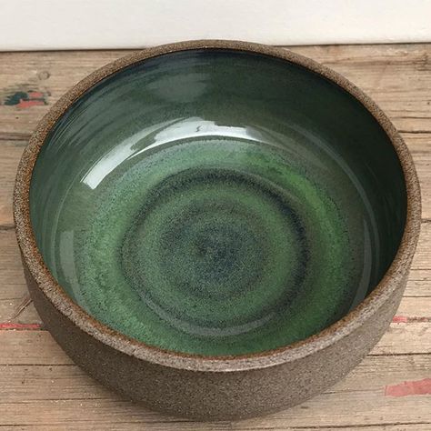 Glazed with Amaco potter’s choice seaweed over blue midnight. #pottery #potterylove #pottersofinstagram #instapottery #ceramics #ceramique… Pottery Images, Clay Glazing, Glazing Ideas, Glaze Combinations, Amaco Glazes, Pottery Supplies, Ceramic Glaze Recipes, Glazing Techniques, Clay Bowl