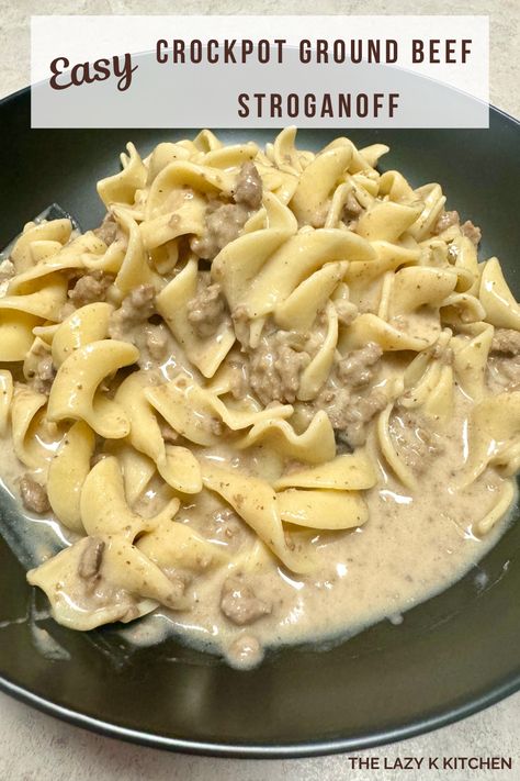 Slow Cooker Ground Beef Stroganoff, Ground Beef Stroganoff Recipe Crock Pots, Easy Crock Pot Beef Stroganoff, Best Beef Stroganoff Recipe Slow Cooker, Crockpot Beef Stroganoff With Hamburger, Ground Beef In The Crockpot, Slow Cooker Meatball Stroganoff, Beef Stroganoff Crockpot Easy, Ground Beef Stroganoff Crockpot