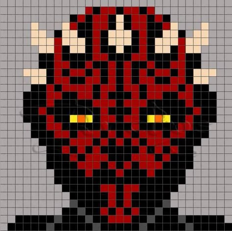 Star Wars Grid Pattern, Star Wars Pixel Art Grid, Crochet Starwars, Starwars Crochet, Star Wars Blanket, Star Wars Quilt, Star Wars Crochet, Star Wars Room, Graph Crochet