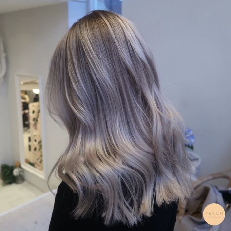 Blonde Dyed Hair, Greyish Blonde Hair, Hair Dye Inspiration, Natural Balayage, Dye Inspiration, Blonde Lowlights, Blonde Dye, Hair Tattoo, In My 20s