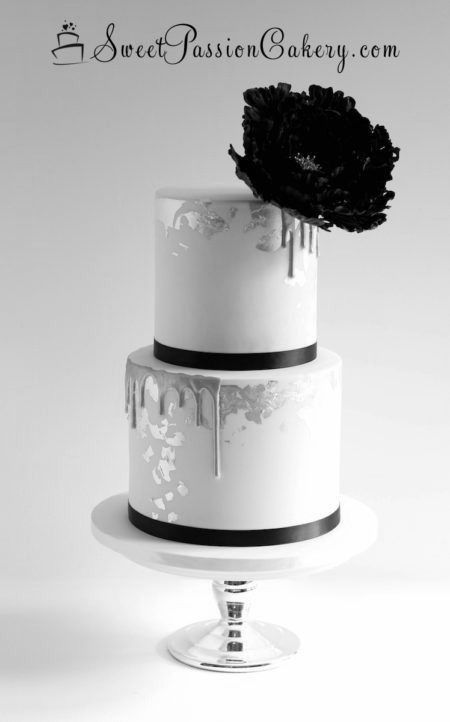 Black Silver Wedding Cake, Black White And Silver Wedding Cake, Black White And Silver Birthday Cake, Black And Silver Cake For Men, Black White And Silver Cake, Black And Silver Cakes Birthday, Black And Silver Wedding Cake, Black And Silver Birthday Cake, Black And White Cake Ideas