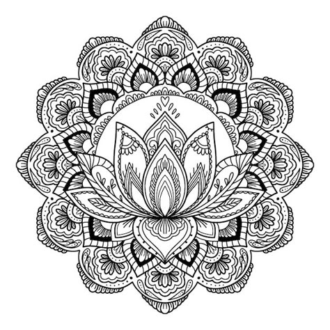 Lotus Mandala Art, Lotus Mandala Design, Lotus Henna, Mandala Lotus Flower, Lotus Flower Drawing, Lotus Drawing, Hand Drawn Mandala, Drawn Mandala, Lotus Flower Mandala