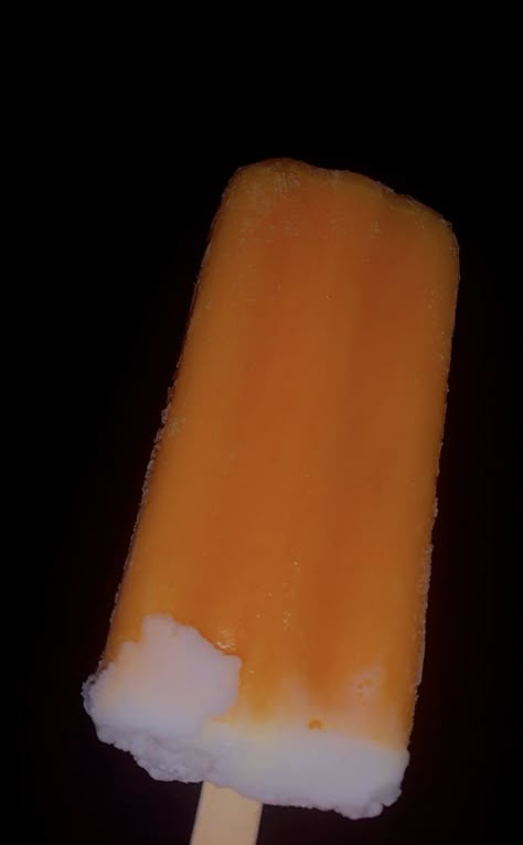 Orange Creamsicle Popsicle, Orange Popsicles Aesthetic, Orange Juice Vanilla Ice Cream, Orange Creamsicle Milkshake, Orange Creamsicle Frozen Dessert, Cream Aesthetic, Orange Creamsicle, Orange Cream, Popsicles