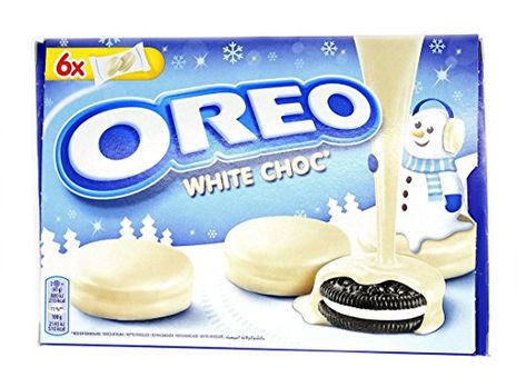 Oreo Box, White Chocolate Covered Oreos, Covered Oreo Cookies, White Chocolate Oreos, White Chocolate Fudge, Oreo Cupcakes, White Chocolate Cookies, Travel Snacks, Draw The Squad