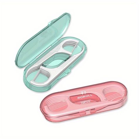 Portable Toothpicks Box Dental Floss Picks Disposable Dental - Temu Sweden Interdental Brush, Dental Floss Picks, Floss Picks, Flawless Makeup Application, Dental Tools, Green Box, Toothpaste Dispenser, Dental Floss, Linnet