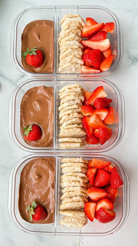 Chocolate Protein Pudding, Healthy Lunch Snacks, Meal Prep Snacks, Snack Prep, Protein Pudding, Healthy Lunch Meal Prep, Easy Healthy Meal Prep, Dinner Healthy, Lunch Recipes Healthy