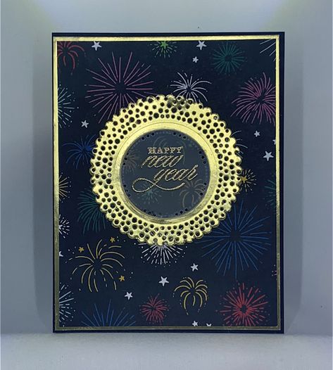 Just Dreamin' Stamps: New Years Theme Blog Hop New Years Theme, Celebrate Everything, Welcome To The Team, Card Crafting, Blog Themes, New Year Card, Card Kit, I Card, Fireworks