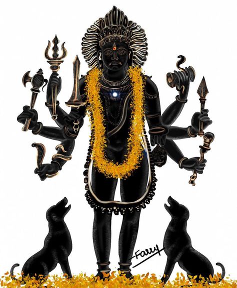 Kalabairava Swami, Kalbhairav Images, Bhairava God Art, Bhairav Baba, Mahakal Pic Ujjain, Ganesha Drawing, Lord Rama Images, Pictures Of Shiva, Cute Good Morning Images