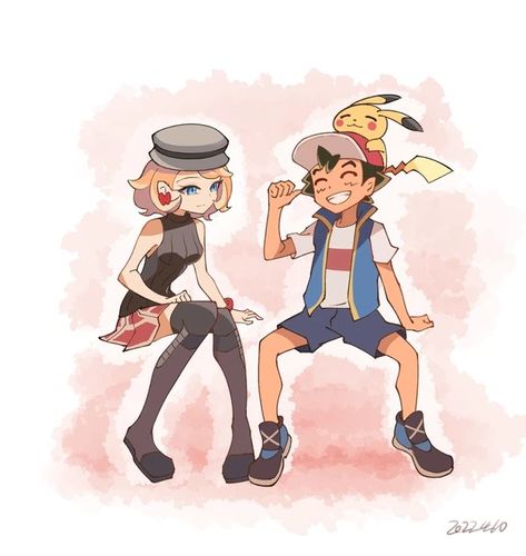 Serena And Ash, Pokemon Team Rocket, Pokemon Ash And Serena, Pokemon Movies, Pokemon Backgrounds, Cool Pokemon Wallpapers, Pokemon Alola, Ash Pokemon, Pokemon Waifu