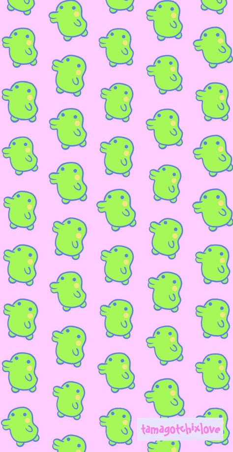 Tamagotchi Wallpaper Desktop, Tamagochi Wallpaper, Tamagotchi Wallpaper Iphone, Tamagotchi Background, Tamagotchi Wallpaper, 90s 2000s Aesthetic, Neon Room, Cute Patterns Wallpaper, Cute Backgrounds