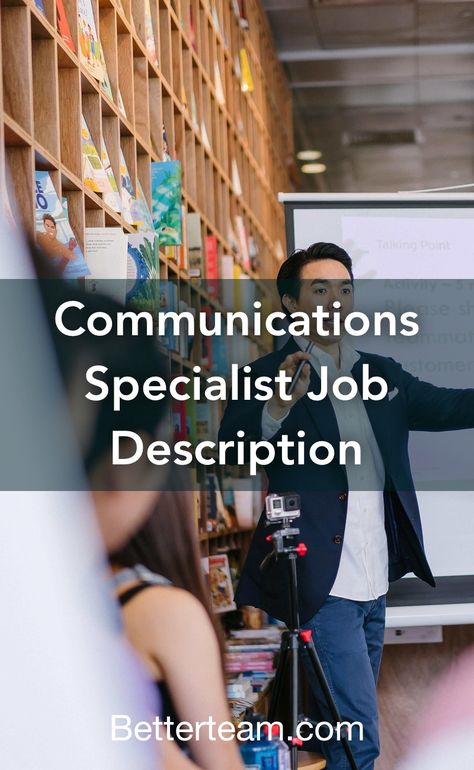 Learn about the key requirements, duties, responsibilities, and skills that should be in a Communications Specialist Job Description. Communications Jobs, Verbal Communication Skills, Visual Communication Design, Work Tips, Interview Questions And Answers, Internal Communications, Communications Strategy, Career Guidance, Management Skills