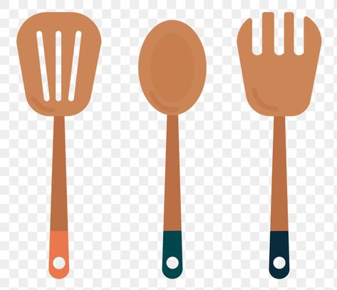 Kitchen Utensils Drawing, Community Helpers Crafts, Sticker Clipart, Cake Slicer, Cooking Utensil, Clipart Free, Kitchen Images, Community Helpers, Canvas Painting Diy