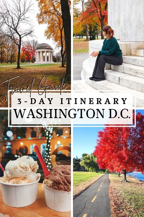 Exploring the Nation’s Capital: 3-Day Itinerary for Washington D.C. - chickpeameatbal Washington D.c. Trip, Washington Dc Itinerary, Dc Travel, Trip Planner, Us Destinations, Usa Travel, Travel Planner, Travel Itinerary, Road Trips