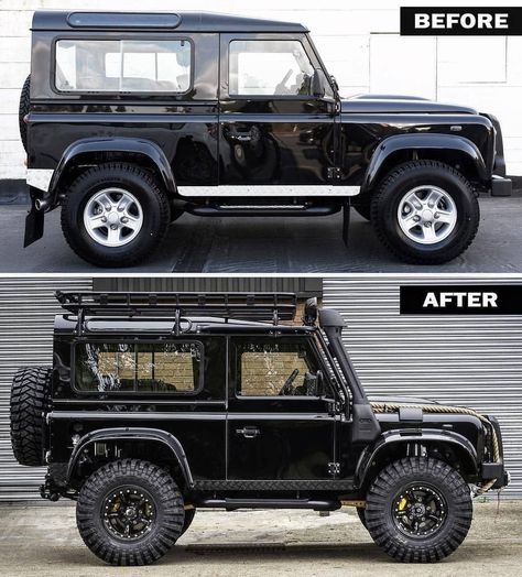 Black Jeep, Land Rover Defender 90, Land Rover Defender 110, Jaguar Land Rover, Campervan Conversions, Expedition Vehicle, Jeep 4x4, Defender 110, Defender 90