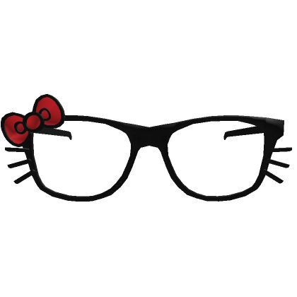 Glasses - Roblox Hello Kitty Accessories, Create An Avatar, Miss Dior, Cute Tshirts, Mix Match, Avatar, To Create, Hello Kitty, Pastel