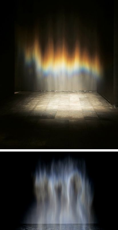 Beauty, Olafur Eliasson. Light And Shadow Installation, Olafur Eliasson Light, Reflection Art Installation, Light Art Installation Exhibitions, Water Projection, Light Sculpture Installation, Projector Exhibition Art Installations, Olafur Eliasson Installation, Light Art Installation