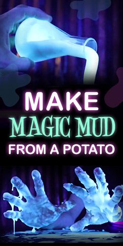 Vetenskapliga Experiment, Magic Mud, Science Experience, How To Make Magic, Science Club, Kid Experiments, A Potato, Science Fair Projects, Preschool Science