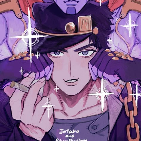 ARTIST: neg_50asu on Instagram CHARACTER: Jotaro Kujo Jotaro Kujo Wallpaper Aesthetic, Jotaro Kujo X Yn, Jotaro Banner, Jotaro Kujo Art, Jotaro X Yn, Jotaro Fanart, Jotaro Pfp, Jotaro Kujo Fanart, Jotaro Kujo Icon