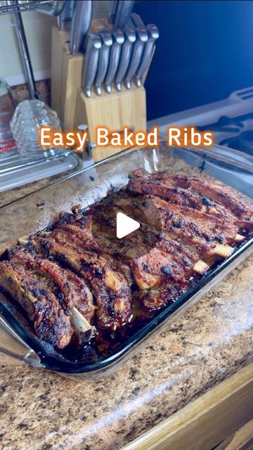 Beef Ribs Recipe Slow Cooker, Baked Spare Ribs, Cooking Pork Ribs, Oven Pork Ribs, Babyback Ribs Recipe, Baked Ribs Recipe, Beef Ham, Ribs Recipes, Boneless Pork Ribs