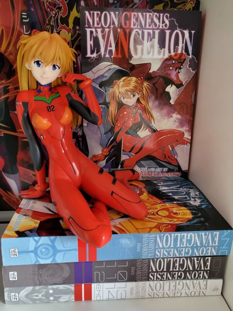 Neon Genesis Evangelion Figures, Evangelion Room Decor, Neon Genesis Evangelion Merch, Asuka Figure Evangelion, Neon Genesis Cosplay, Evangelion Figures, Figure Collection, Silly Gifts, Asuka Langley