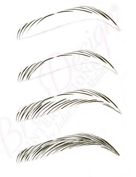 Microblending Draw Eyebrows, Membentuk Alis, Makeup Eyebrows, How To Draw Eyebrows, Permanent Makeup Eyebrows, 얼굴 그리기, Pencil Art Drawings, Art Tutorials Drawing, Eyebrow Makeup